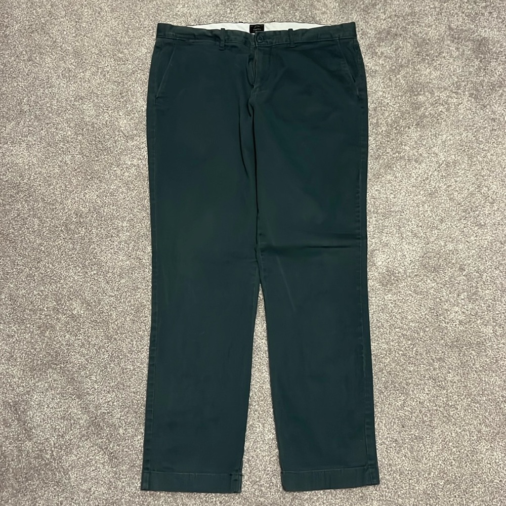 JCrew Stretch Teal Colored Chinos